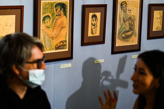Russia Art Rusheva Exhibition