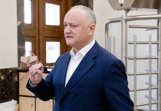 Moldova Dodon Embezzlement Trial