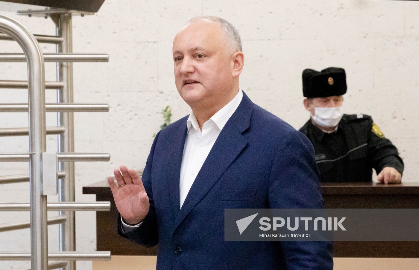 Moldova Dodon Embezzlement Trial