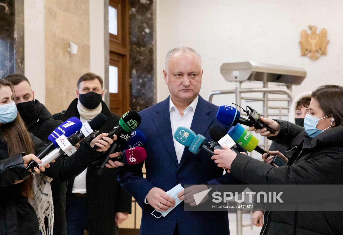 Moldova Dodon Embezzlement Trial