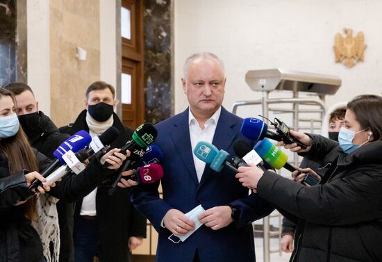 Moldova Dodon Embezzlement Trial