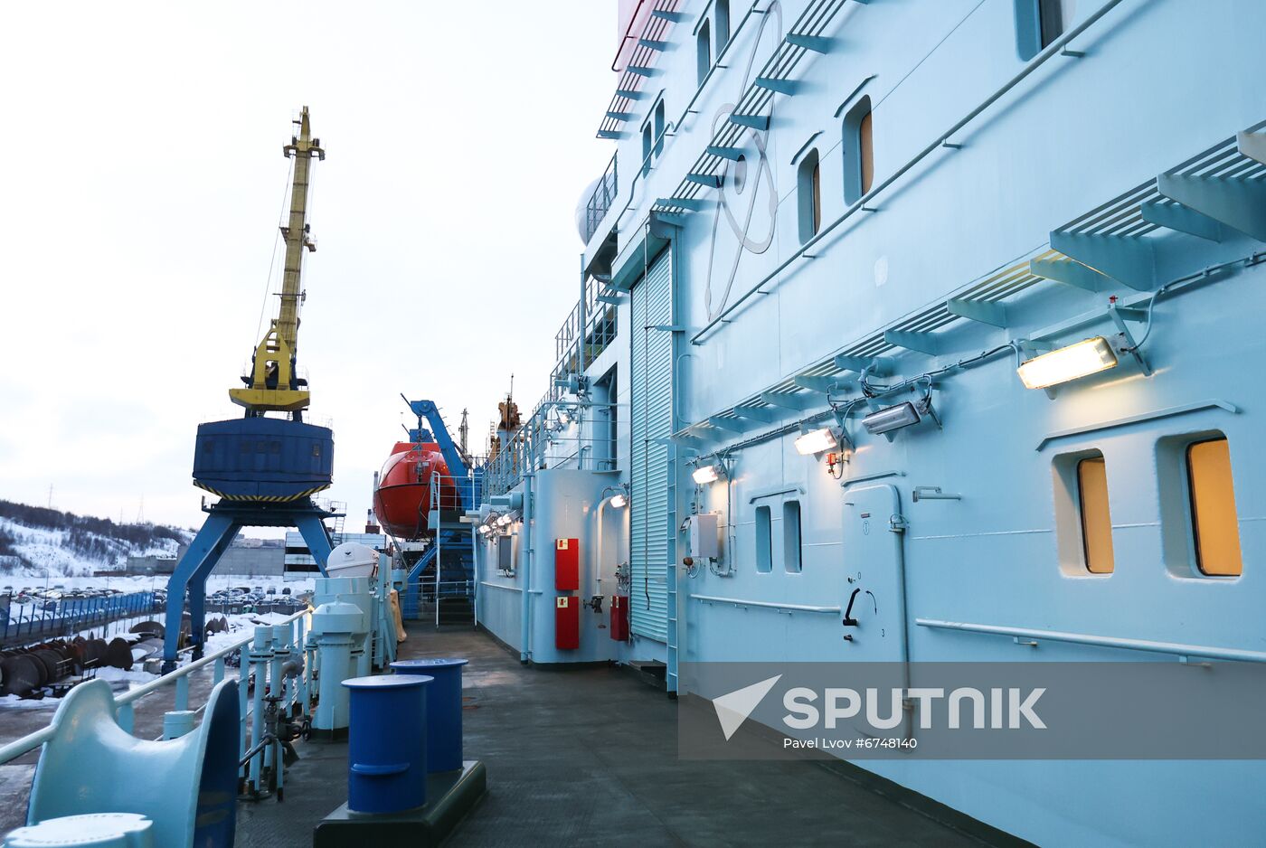 Russia Sibir Nuclear Icebreaker