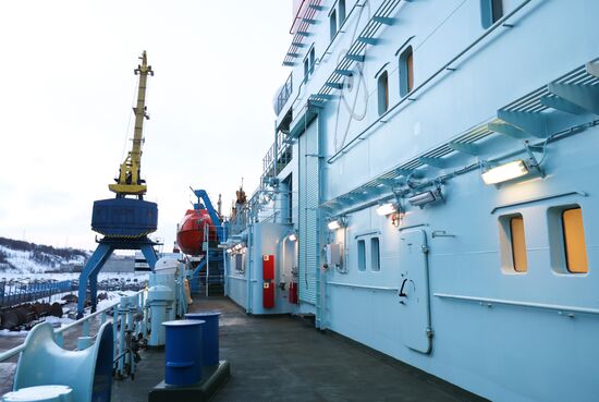 Russia Sibir Nuclear Icebreaker