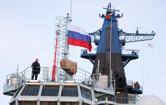 Russia Sibir Nuclear Icebreaker