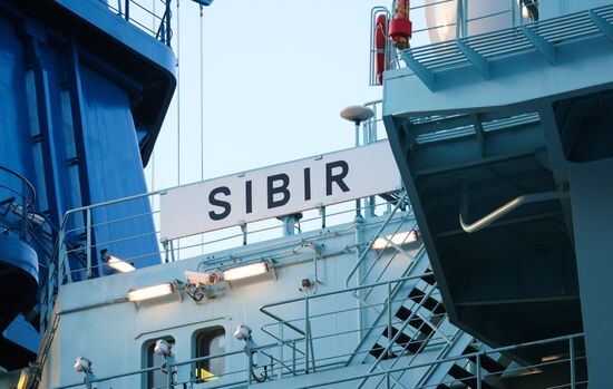 Russia Sibir Nuclear Icebreaker