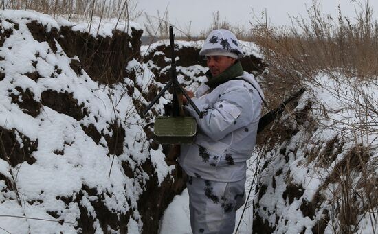 Ukraine LPR Front Line