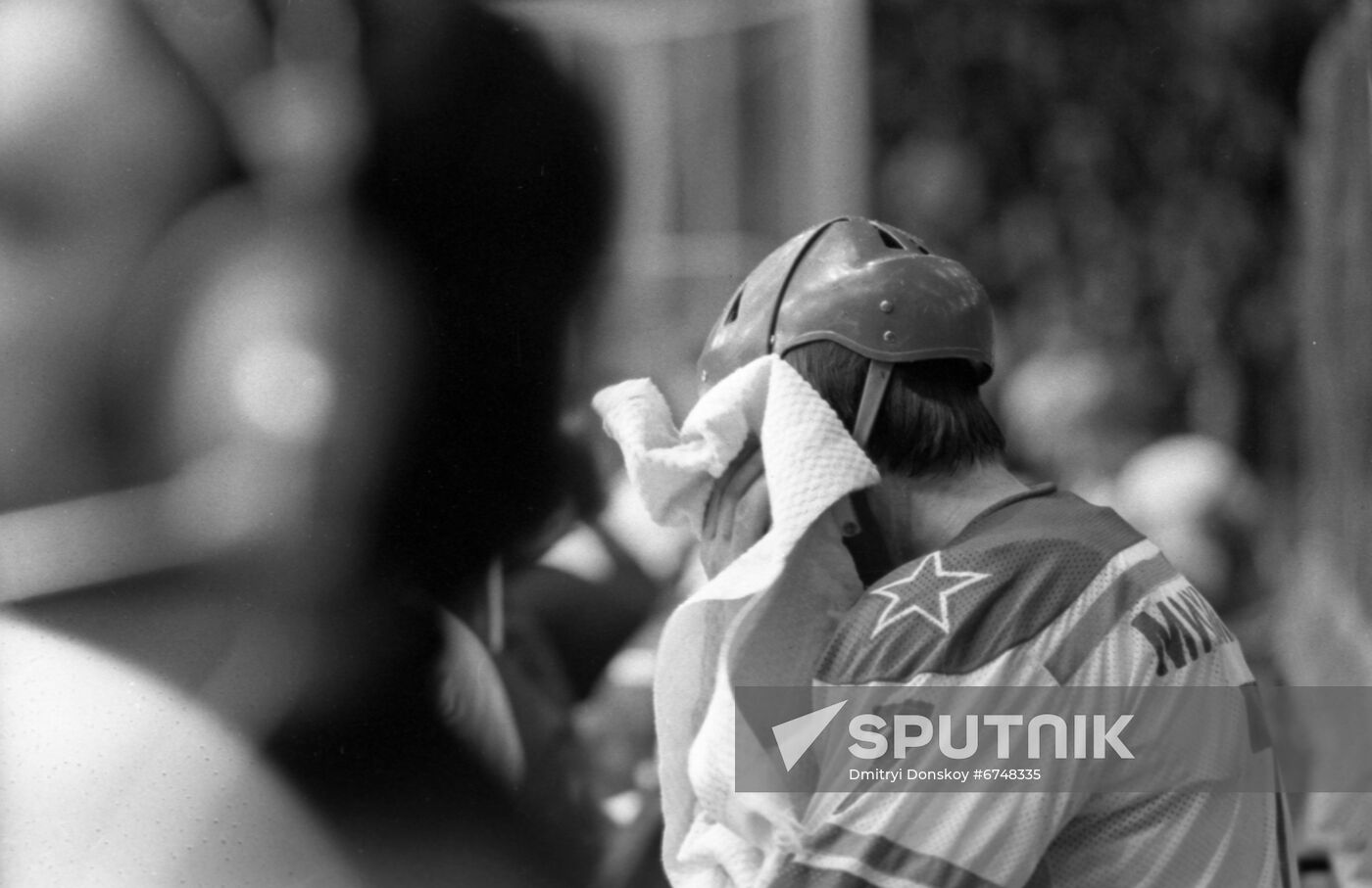 Hockey player Boris Mikhailov