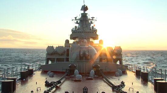 Russia Northern Fleet Drills