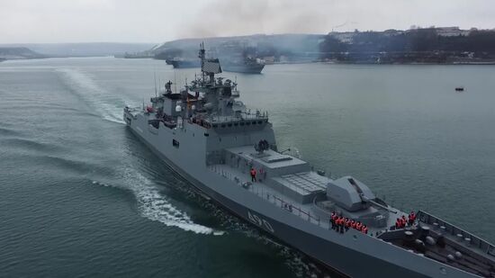 Russia Defence Naval Drills