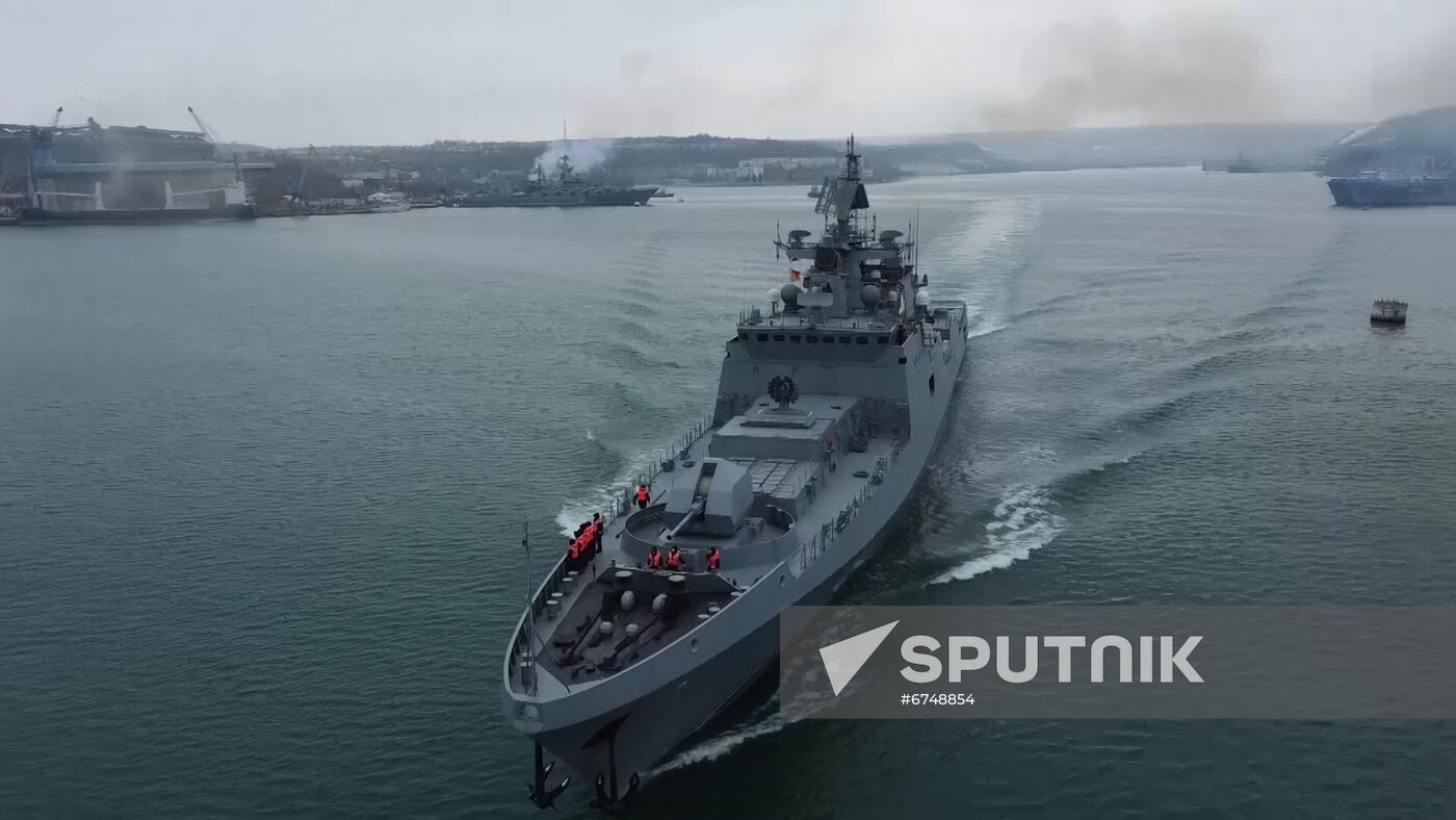 Russia Defence Naval Drills