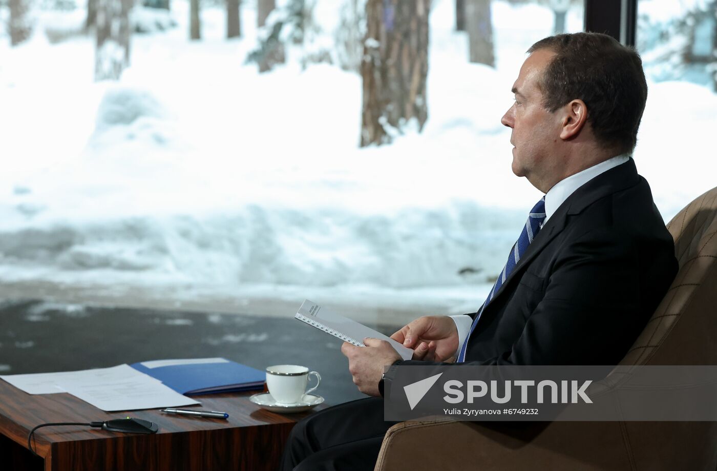 Russia Medvedev Interview