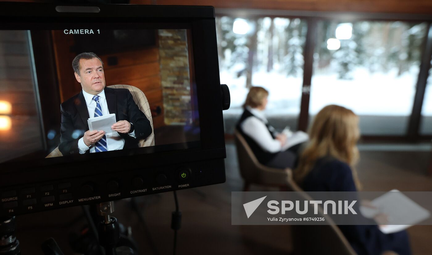 Russia Medvedev Interview