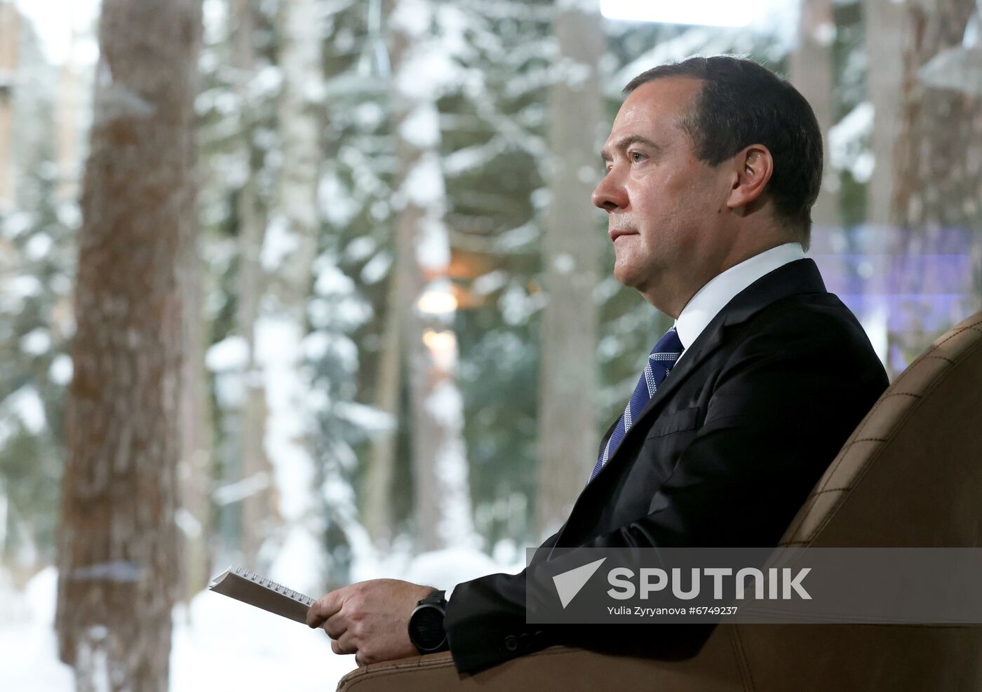 Russia Medvedev Interview