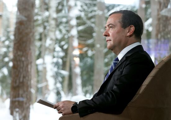 Russia Medvedev Interview