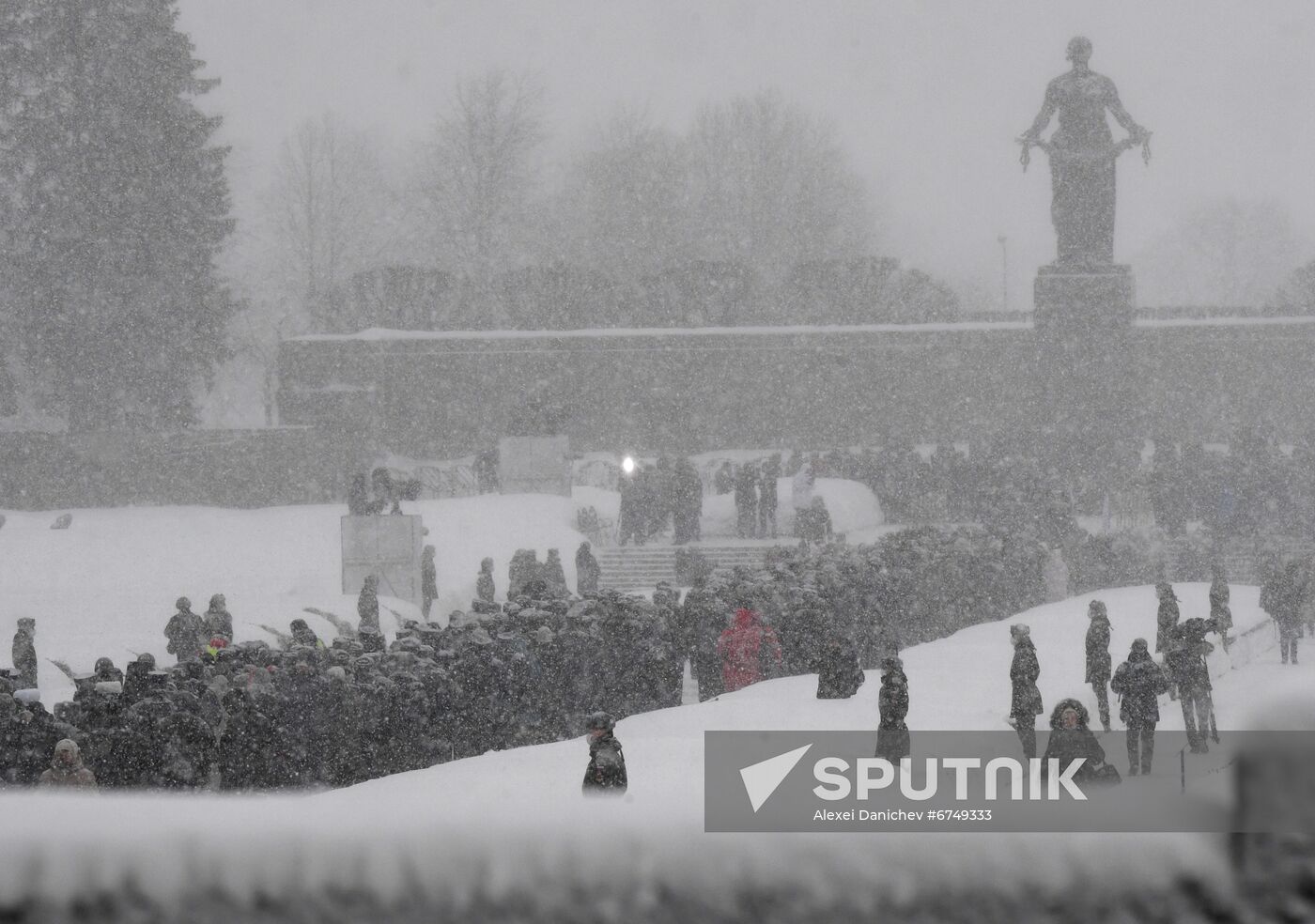 Russia WWII Leningrad Siege Breakthrough Anniversary