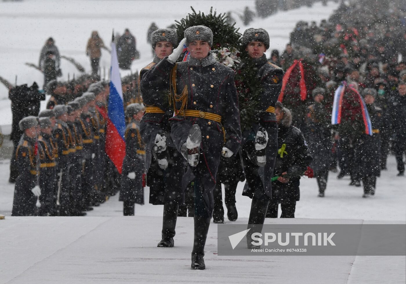 Russia WWII Leningrad Siege Breakthrough Anniversary