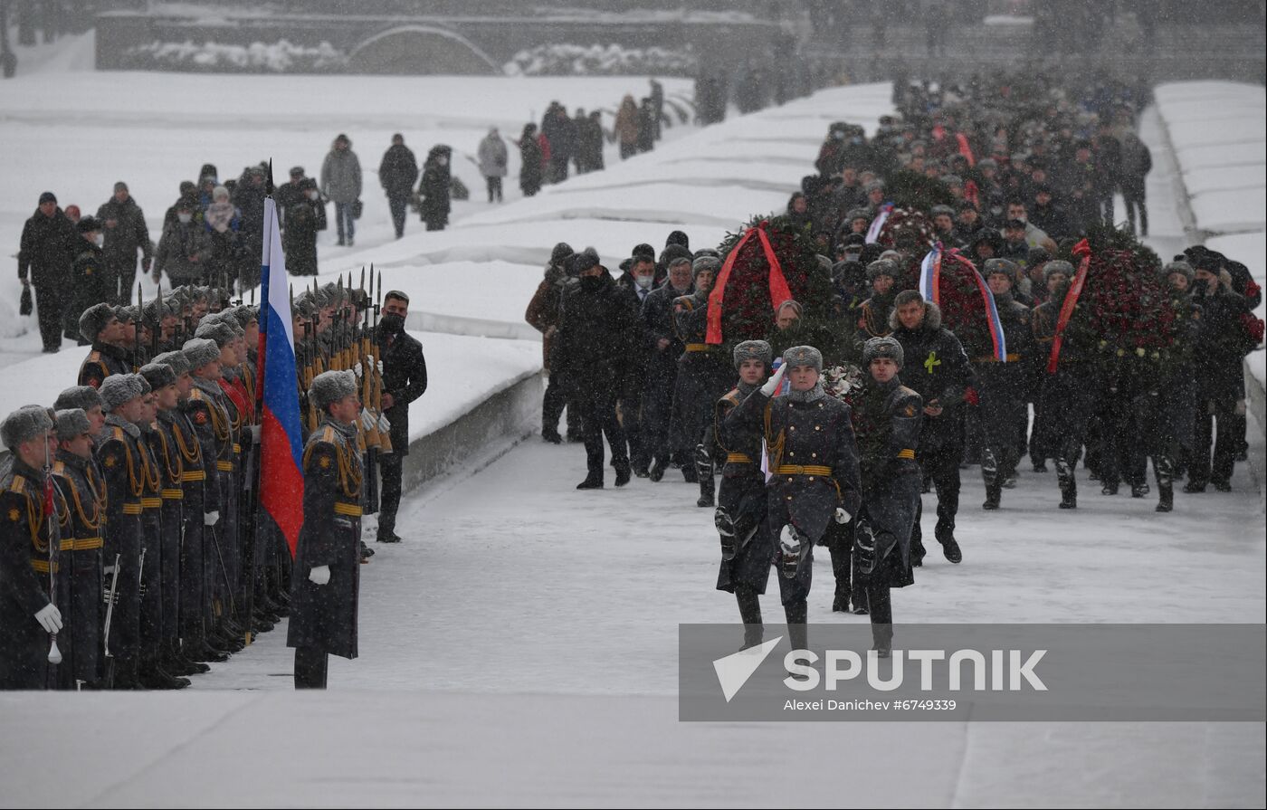 Russia WWII Leningrad Siege Breakthrough Anniversary