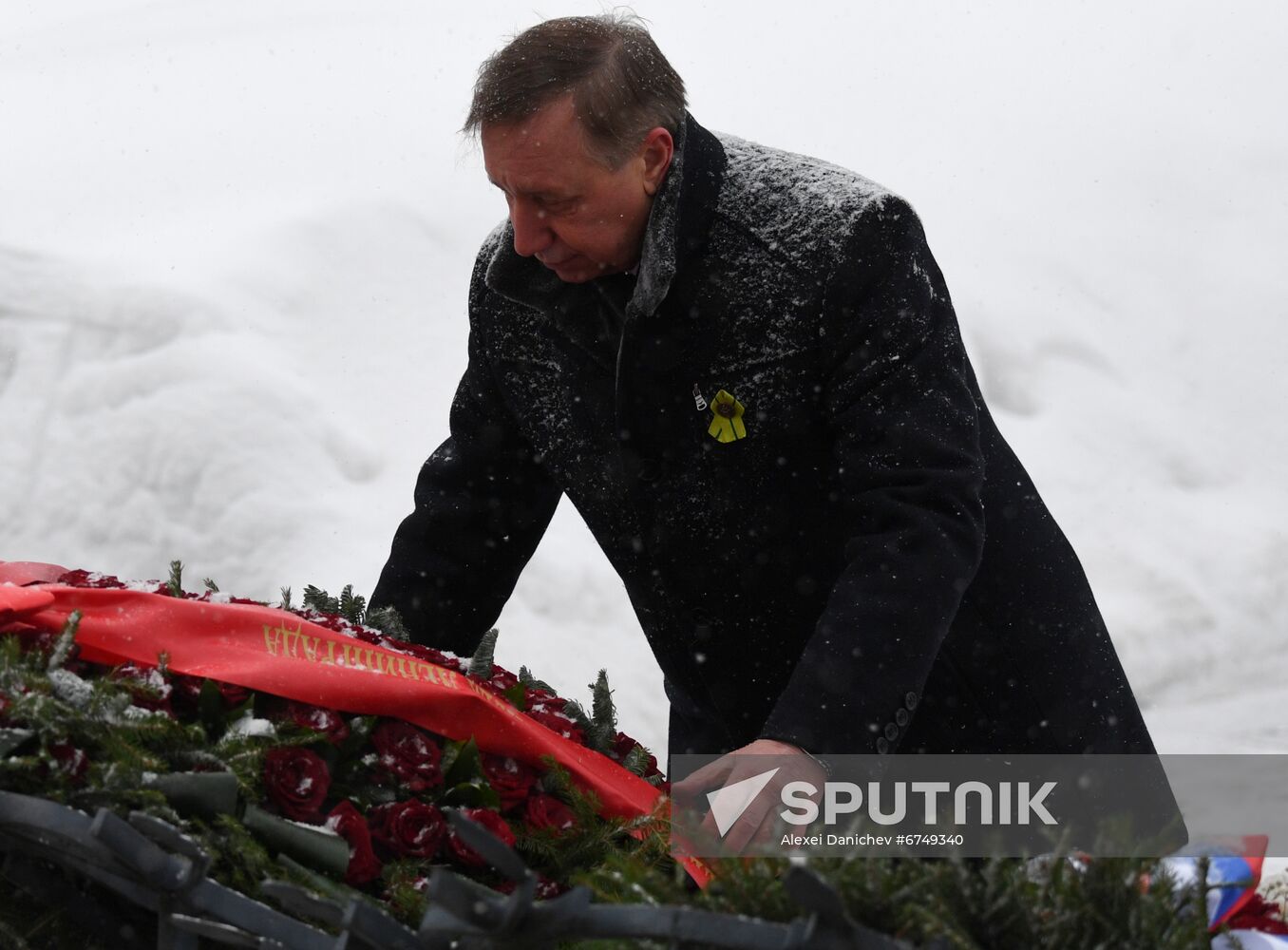 Russia WWII Leningrad Siege Breakthrough Anniversary