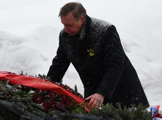 Russia WWII Leningrad Siege Breakthrough Anniversary