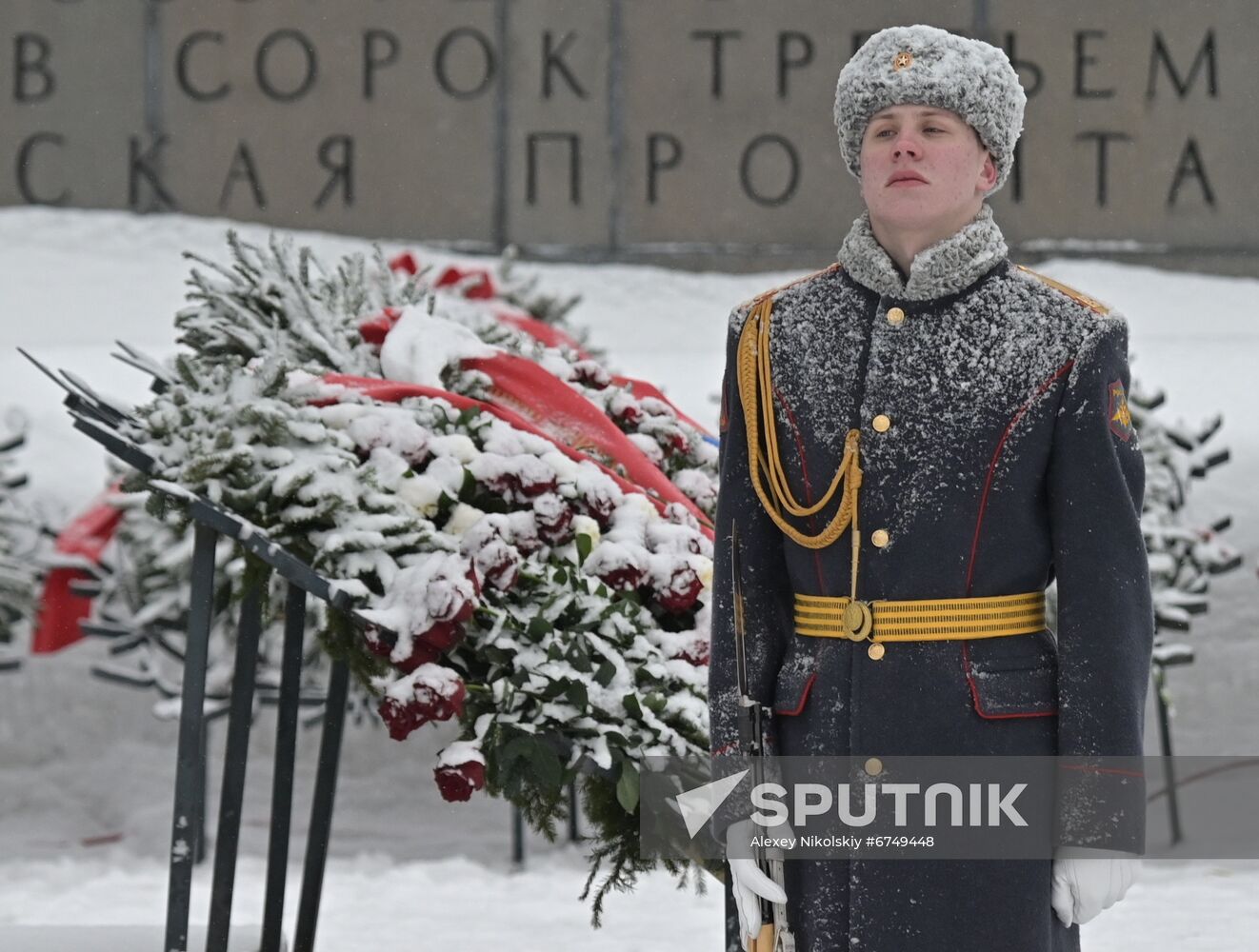 Russia WWII Leningrad Siege Breakthrough Anniversary