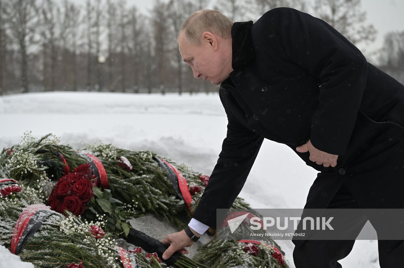 Russia WWII Leningrad Siege Breakthrough Anniversary