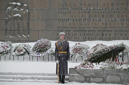 Russia WWII Leningrad Siege Breakthrough Anniversary