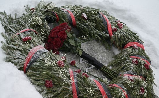 Russia WWII Leningrad Siege Breakthrough Anniversary