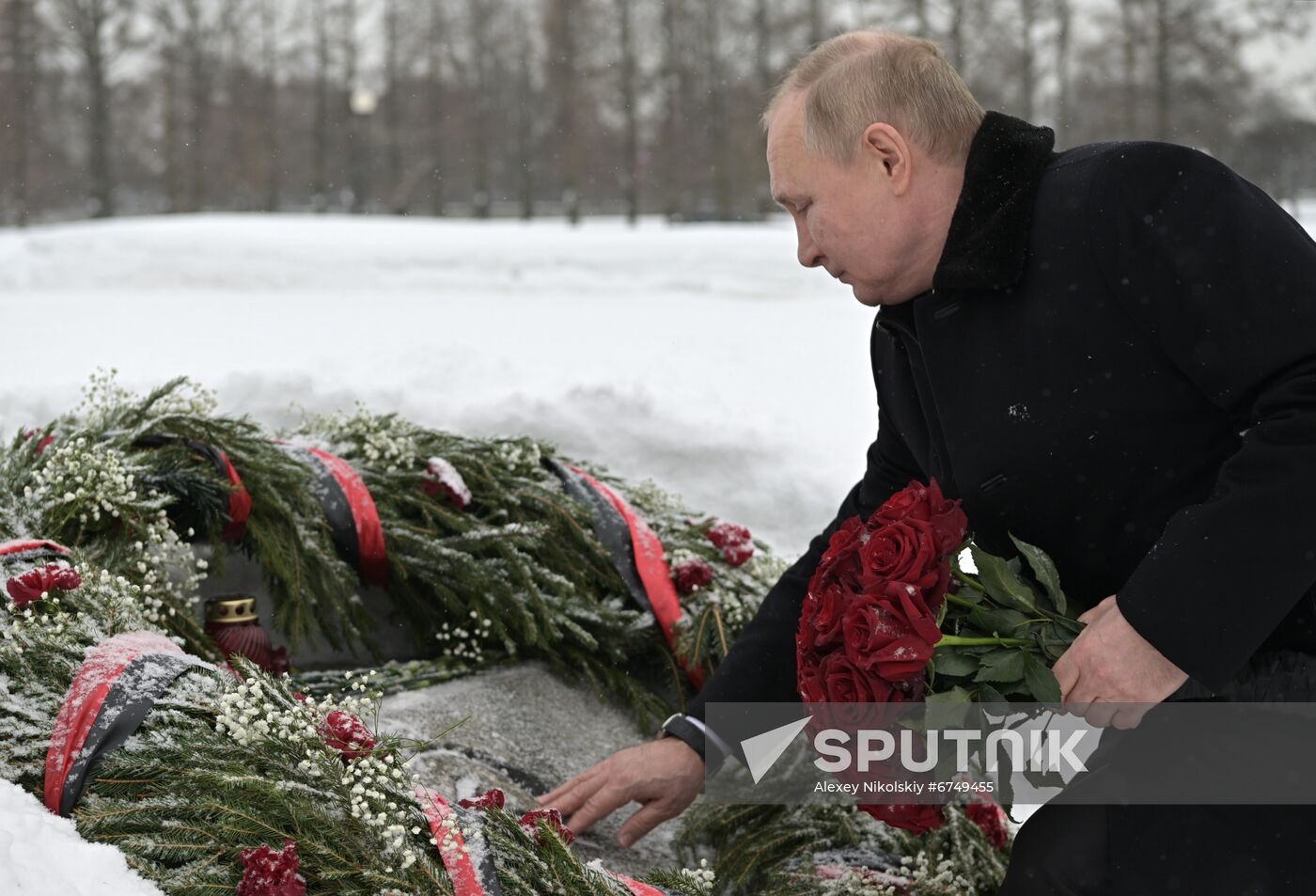 Russia WWII Leningrad Siege Breakthrough Anniversary