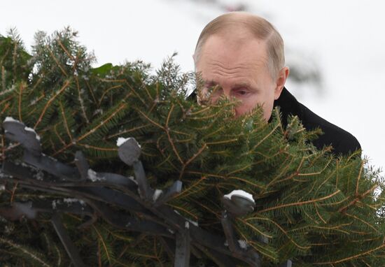 Russia WWII Leningrad Siege Breakthrough Anniversary