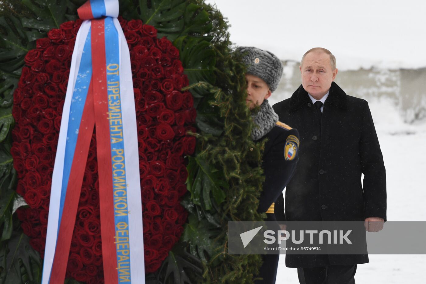 Russia WWII Leningrad Siege Breakthrough Anniversary