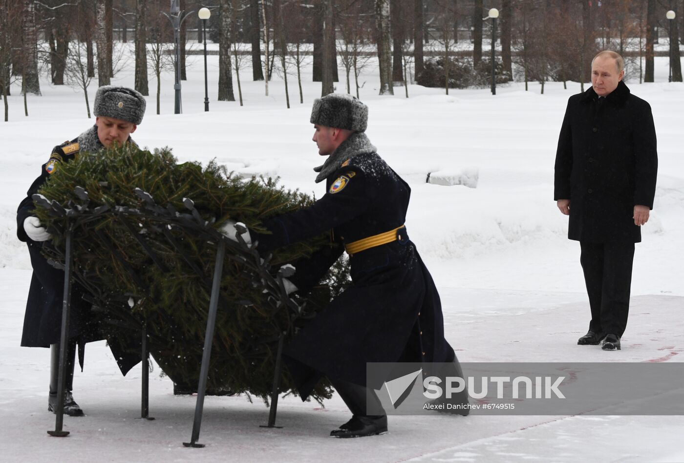 Russia WWII Leningrad Siege Breakthrough Anniversary