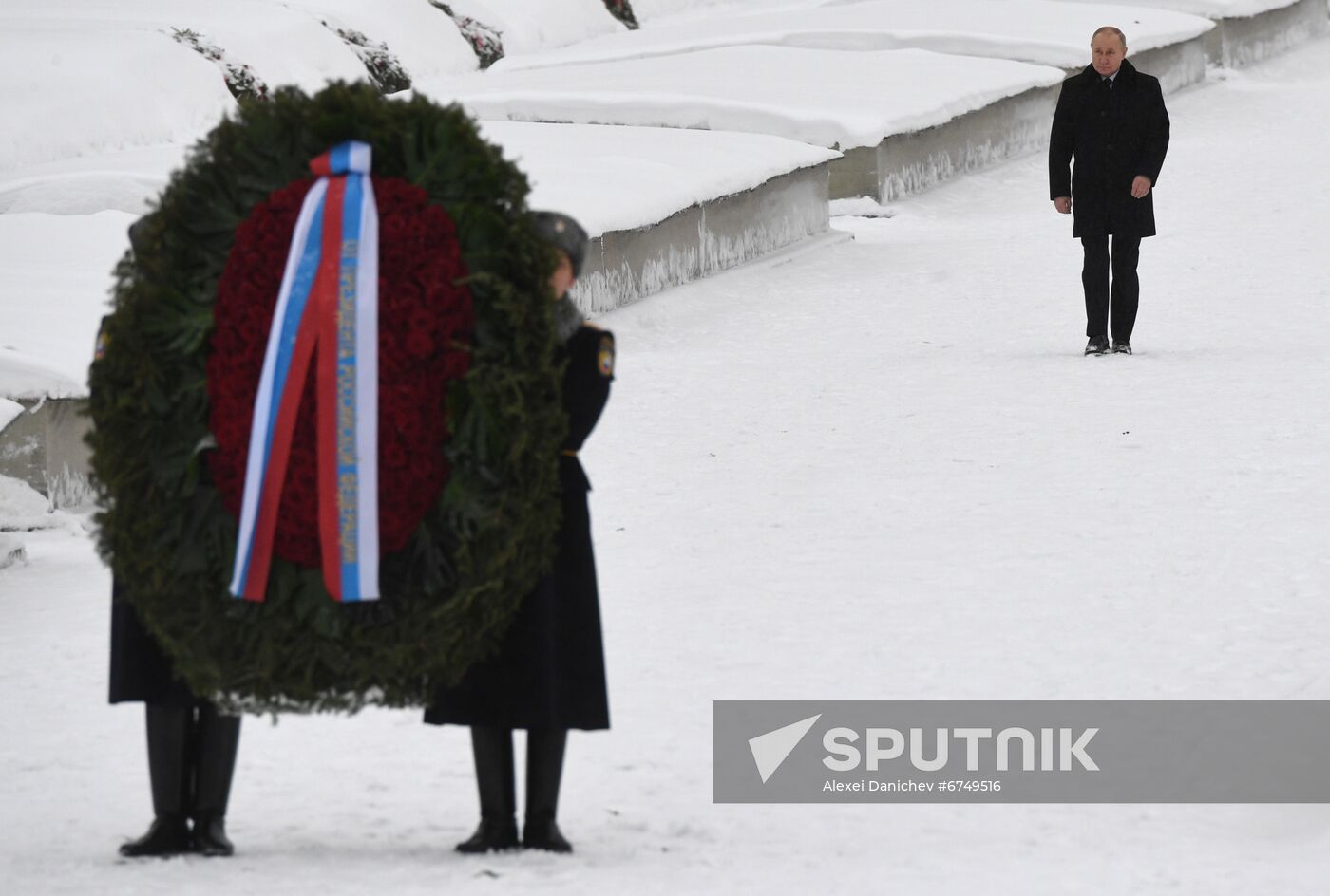 Russia WWII Leningrad Siege Breakthrough Anniversary
