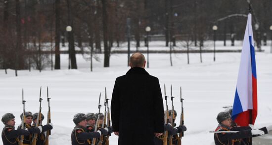 Russia WWII Leningrad Siege Breakthrough Anniversary
