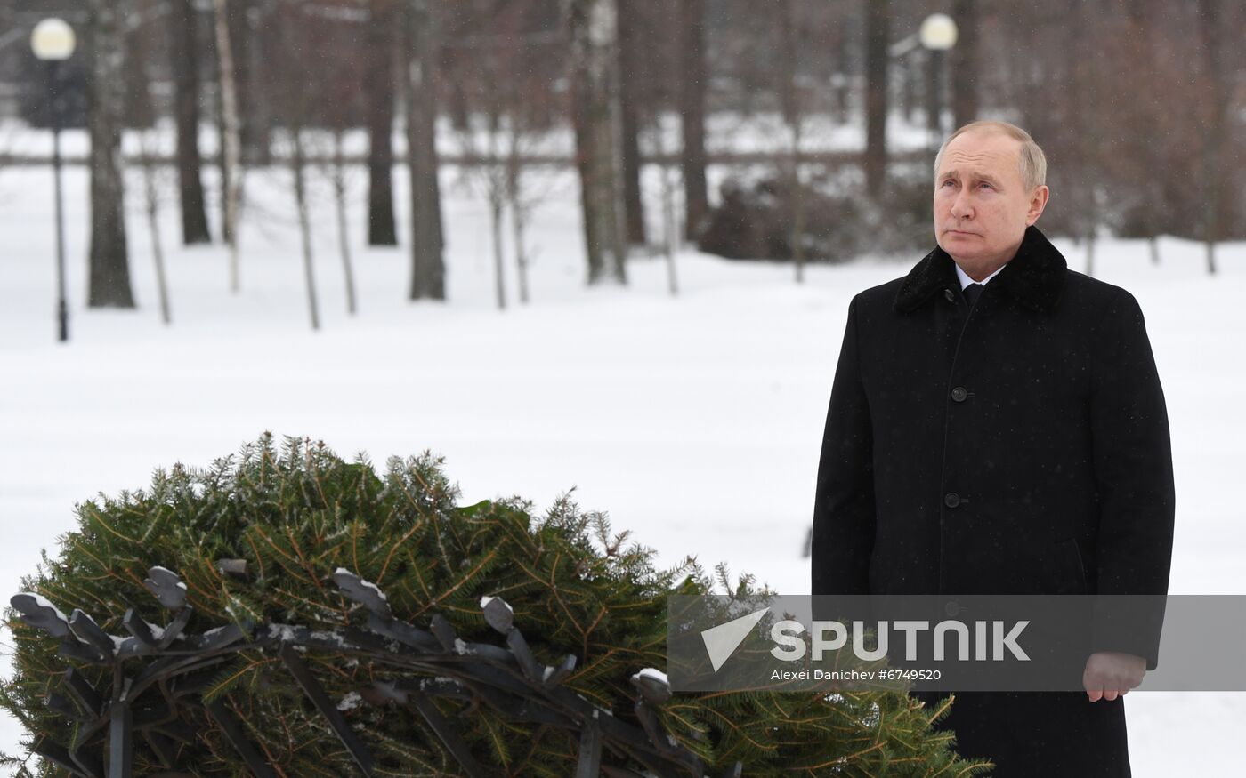 Russia WWII Leningrad Siege Breakthrough Anniversary