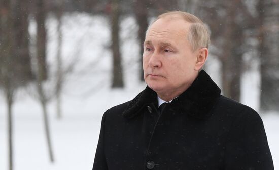 Russia WWII Leningrad Siege Breakthrough Anniversary
