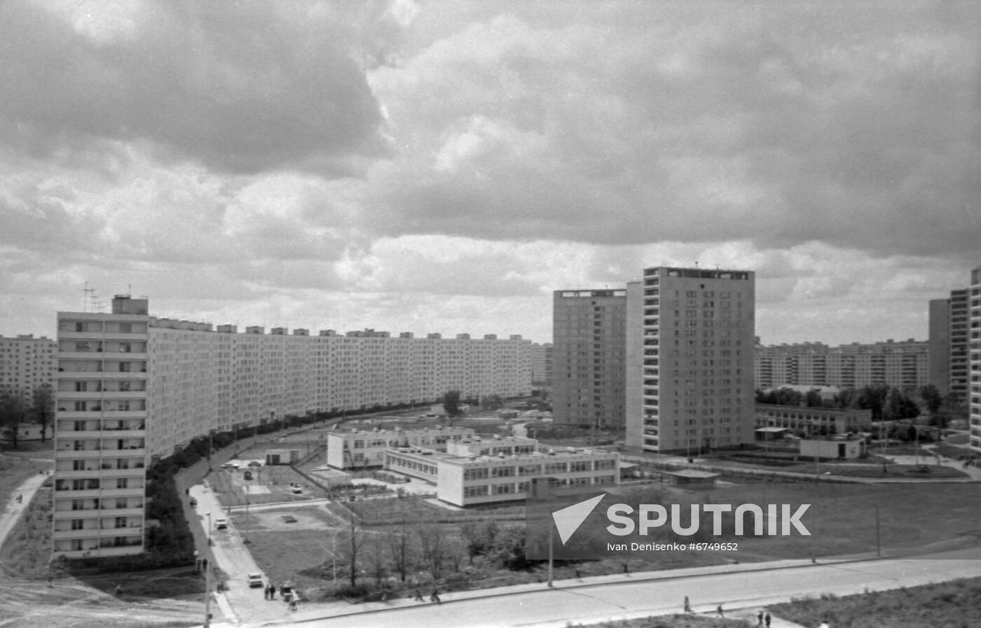 Biryulyovo residential area in Moscow