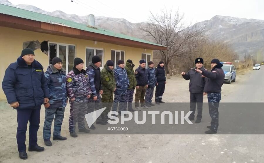 Kyrgyzstan Tajikistan Border