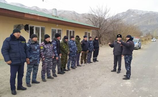 Kyrgyzstan Tajikistan Border