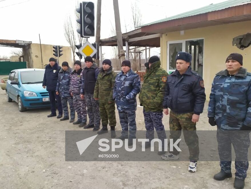 Kyrgyzstan Tajikistan Border