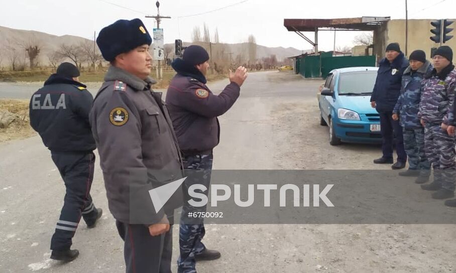 Kyrgyzstan Tajikistan Border