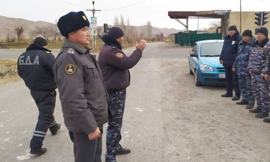 Kyrgyzstan Tajikistan Border