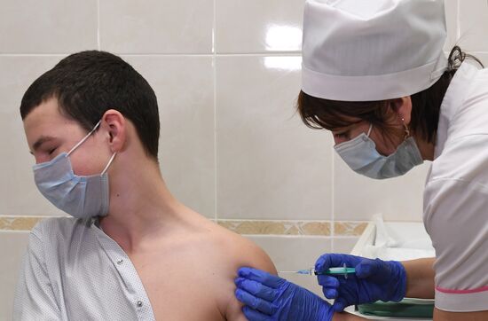 Russia Coronavirus Vaccination