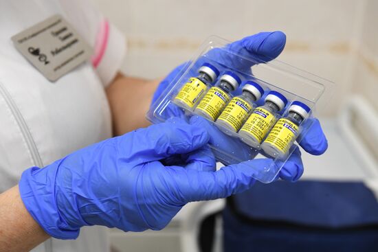 Russia Coronavirus Vaccination