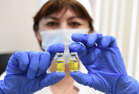 Russia Coronavirus Vaccination
