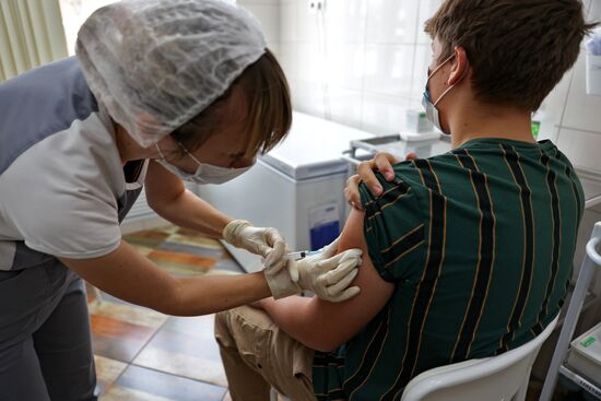 Russia Coronavirus Vaccination