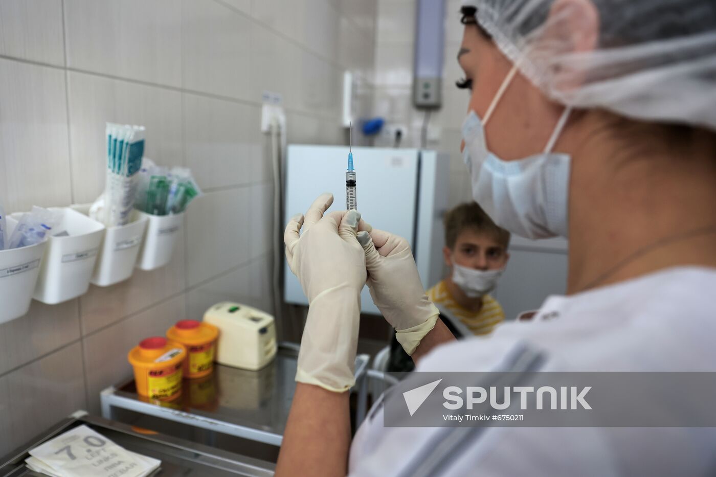 Russia Coronavirus Vaccination