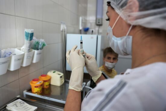 Russia Coronavirus Vaccination