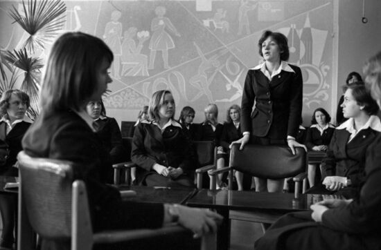 Students of Ivanovo Vocational Training School
