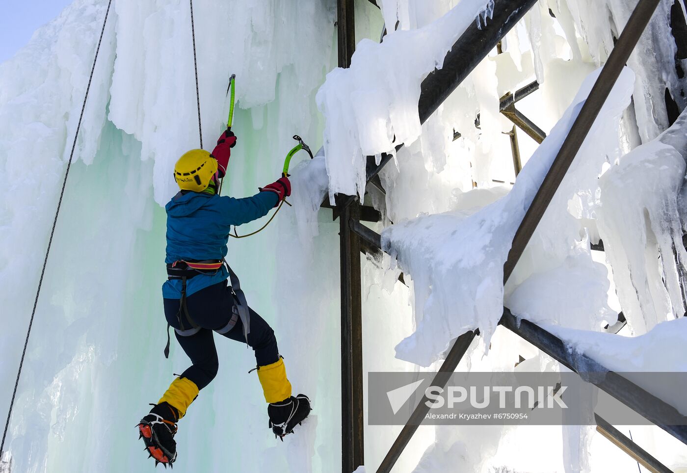 Russia Ice Climbing