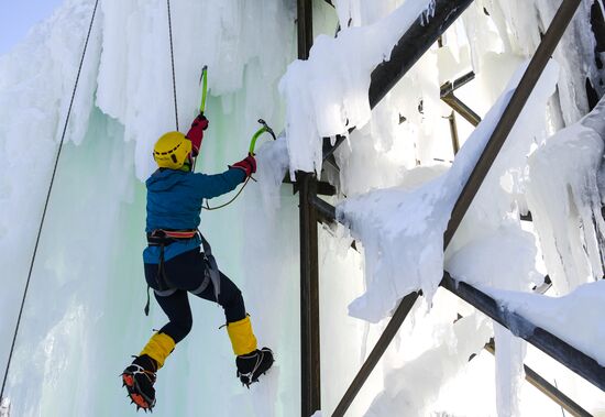 Russia Ice Climbing